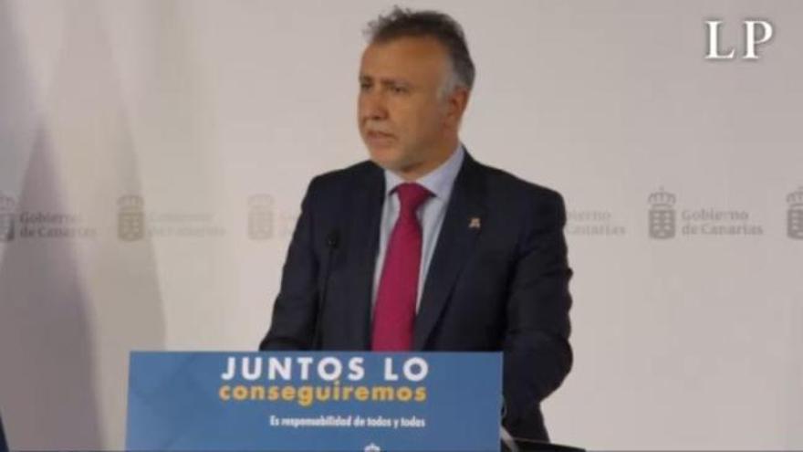 Coronavirus en Canarias | Rueda de prensa de Ángel Víctor Torres tras la tercera reunión de presidentes autonómicos