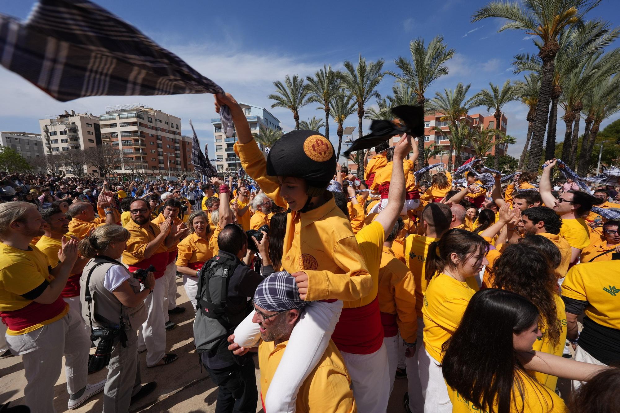 El VIII Encuentro de Muixerangues bate el récord de participación