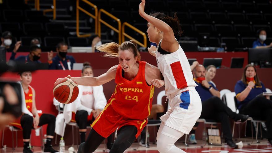 La selección española femenina de baloncesto debuta con una sufrida victoria ante Corea del Sur (69-73)