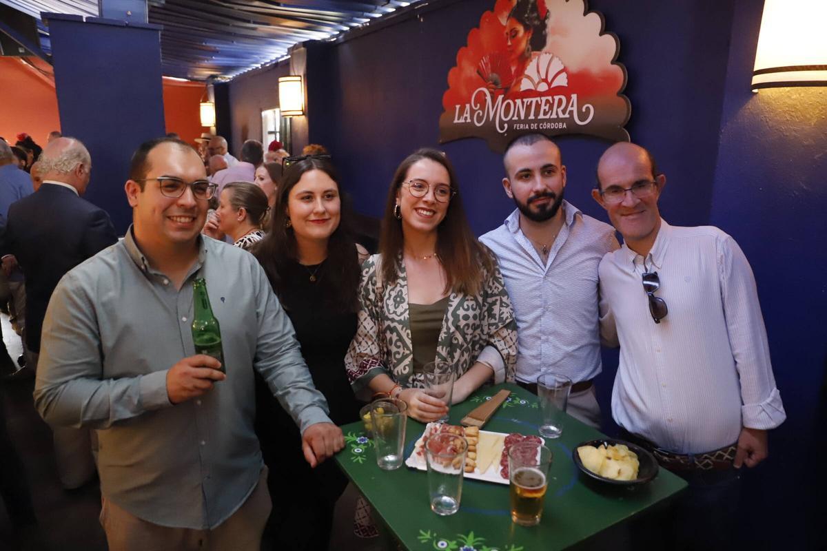 Las recepciones llenan de ambiente el martes de Feria de Córdoba