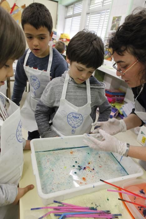 Actividad con motivo del Día del Agua en el colegio público Río Piles