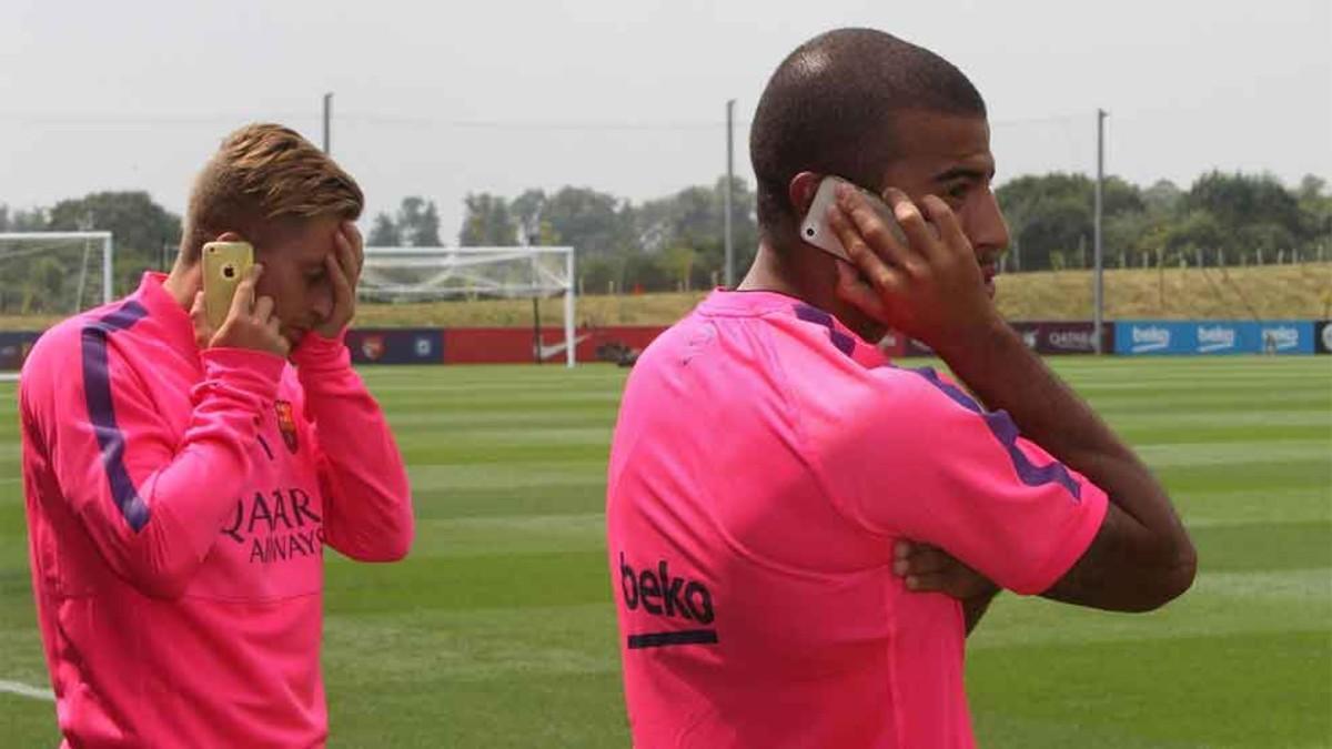 Deulofeu y Rafinha, pendientes de su posible marcha al Inter de Milán