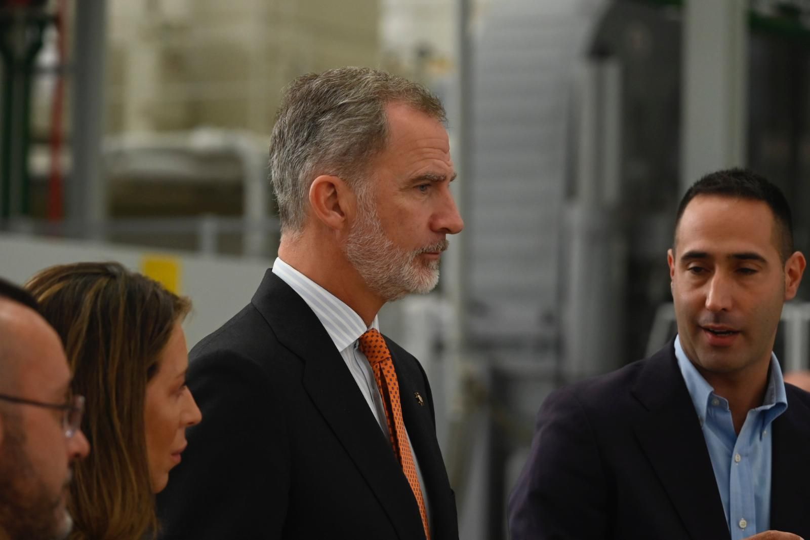 El rey Felipe VI visita Porcelanosa para conmemorar su 50 aniversario