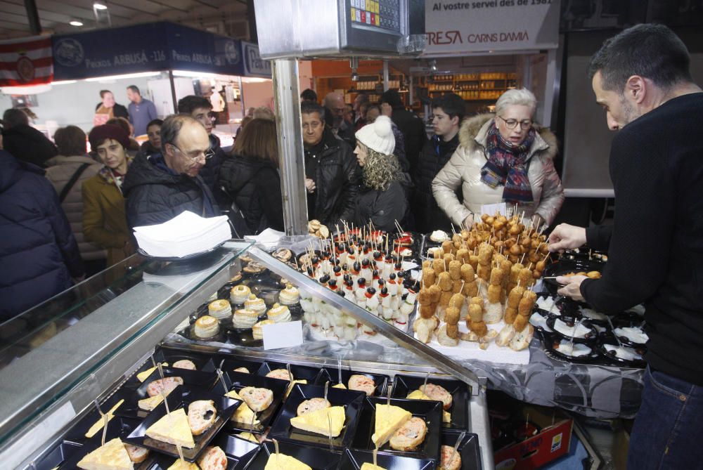 Tastets gastronòmics del Girona10 al Mercat del Lleó