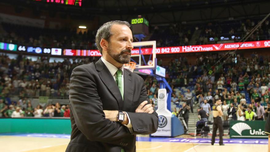 Joan Plaza, entrenador del Unicaja.