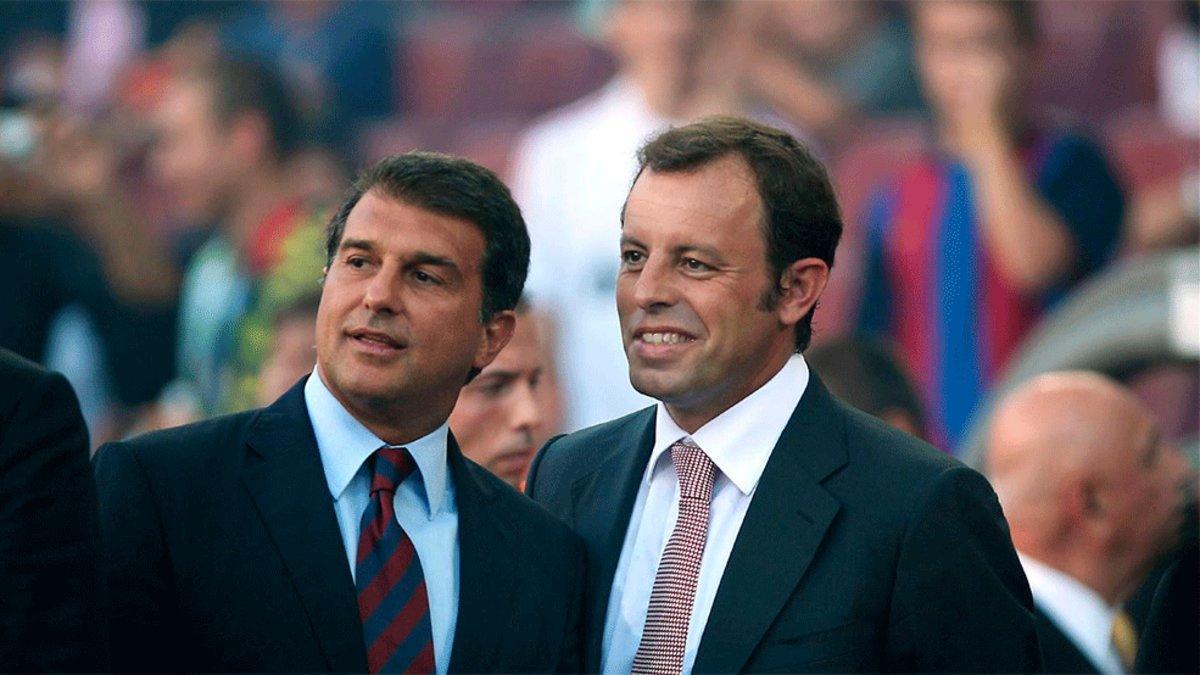 Sandro Rosell y Joan Laporta han limado asperezas en los últimos meses