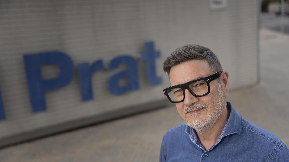 Lluís Mijoler, alcalde de El Prat de Llobregat. Foto de Ferran Nadeu