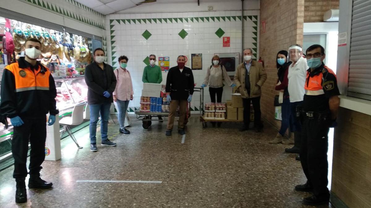 Donación del mercado Los Pinos de Manises.