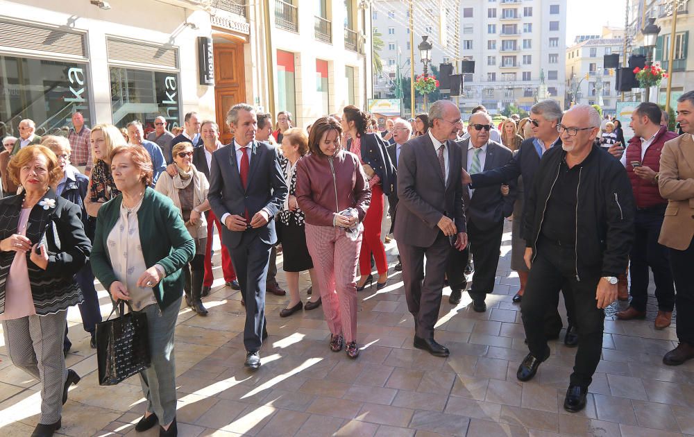 Málaga homenajea a sus comercios centenarios