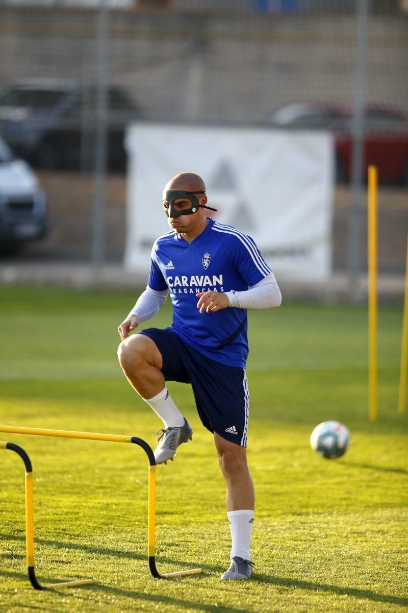 Entrenamiento del Real Zaragoza del 29 de octubre