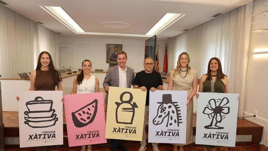 Dani Nebot plasma la esencia popular de la Fira d'Agost con una colección de 12 carteles