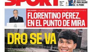 Esta es la portada de SPORT de hoy viernes, 17 de enero de 2026