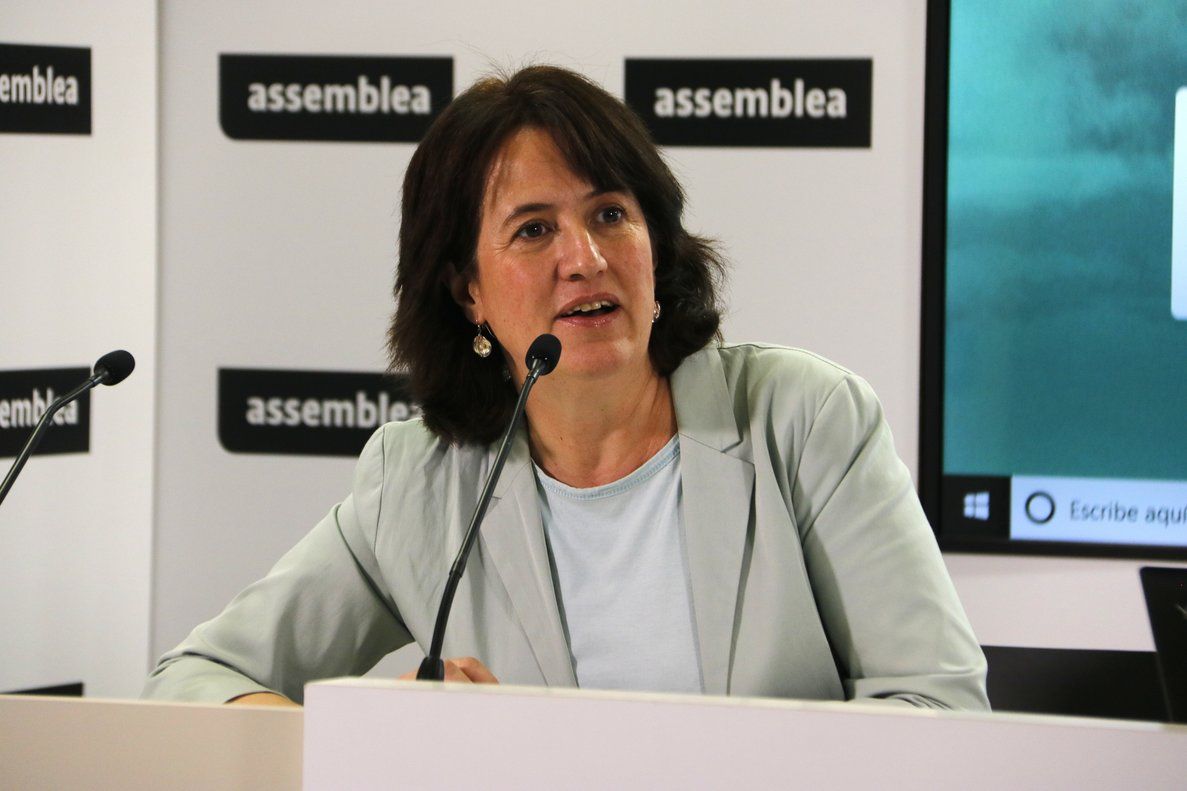 Elisenda Paluzie, presidenta de la ANC.