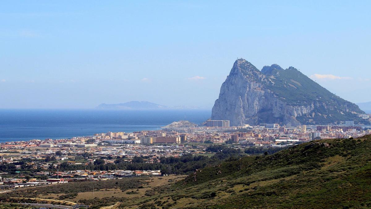 El Peñón de Gibraltar.