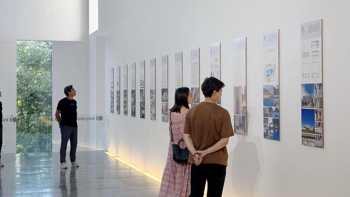 La exposición en Ontinyent.