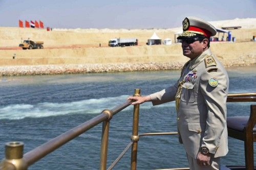 Al Sisi inaugura el nuevo Canal de Suez