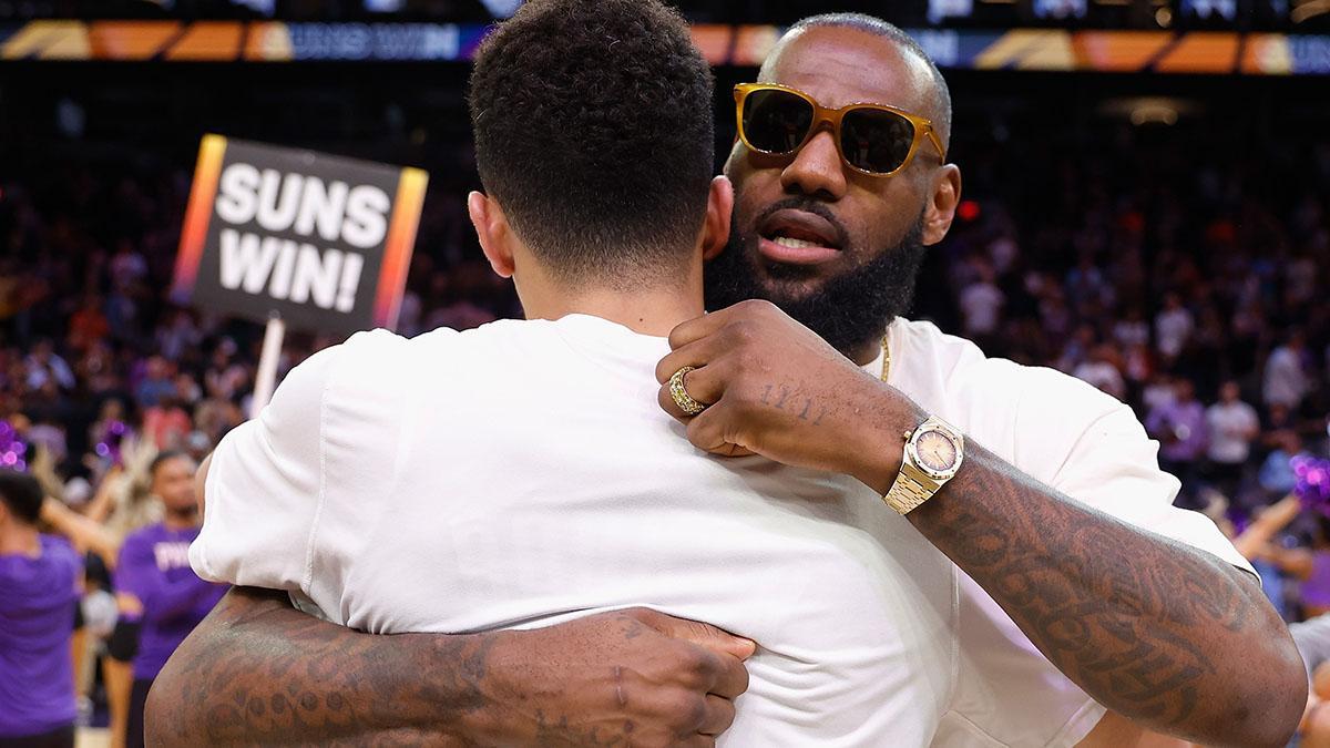 LeBron no jugó ante los Suns