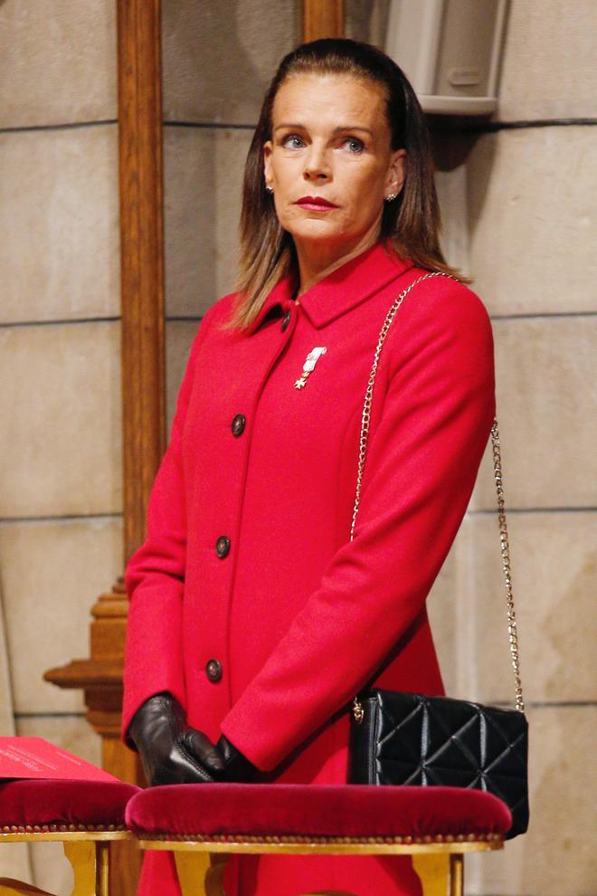 Estefanía de Mónaco en el día de la Fiesta Nacional