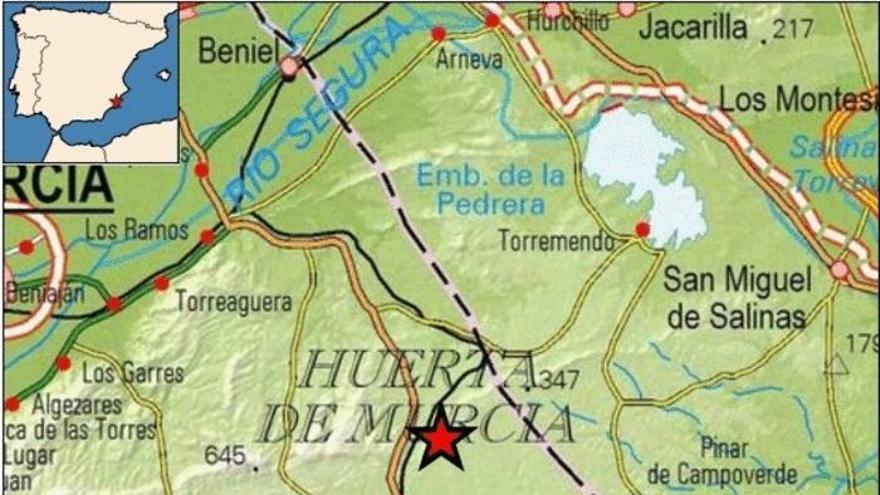 Un terremoto de casi 2 grados se deja sentir en Beniel