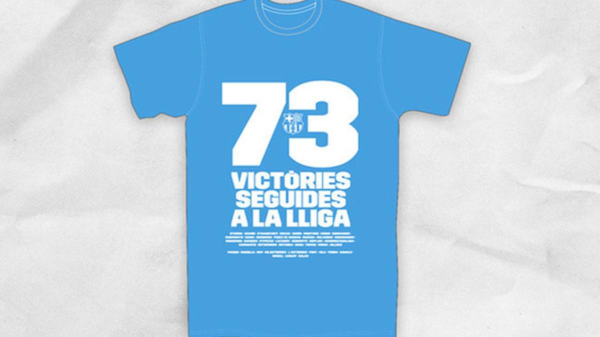 Camiseta del homenaje