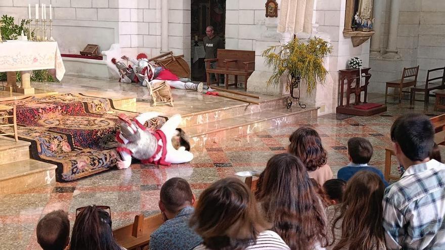 VÍDEO | La peculiar escenificación de los centuriones de Son Carrió