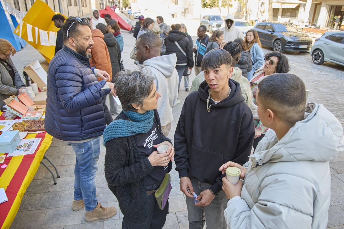 Les imatges de l'acte de la Coordinadora Obrim Fronteres Les imatges de l'acte de la Coordinadora Obrim Fronteres