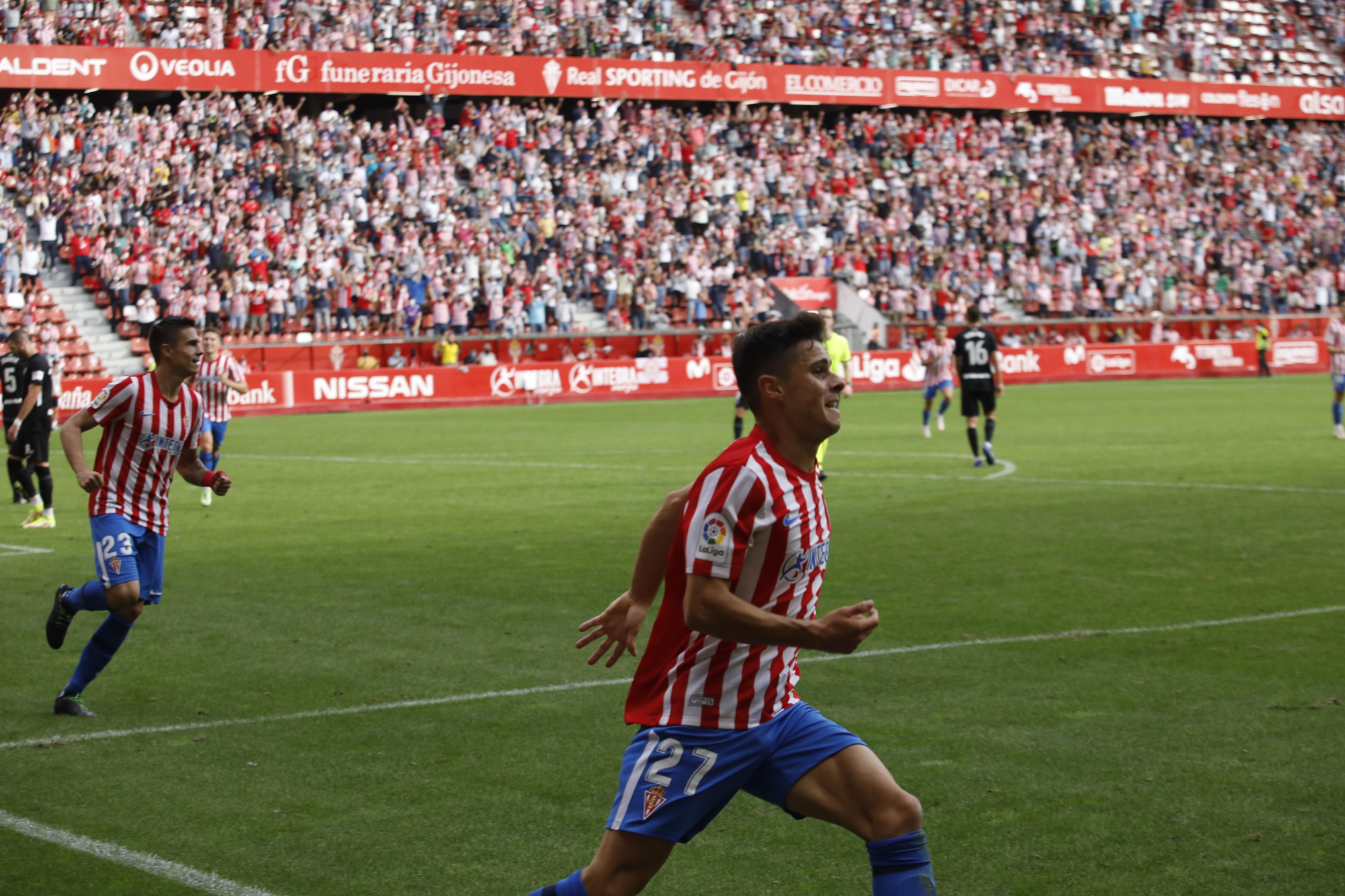 Sporting - Málaga, en imágenes