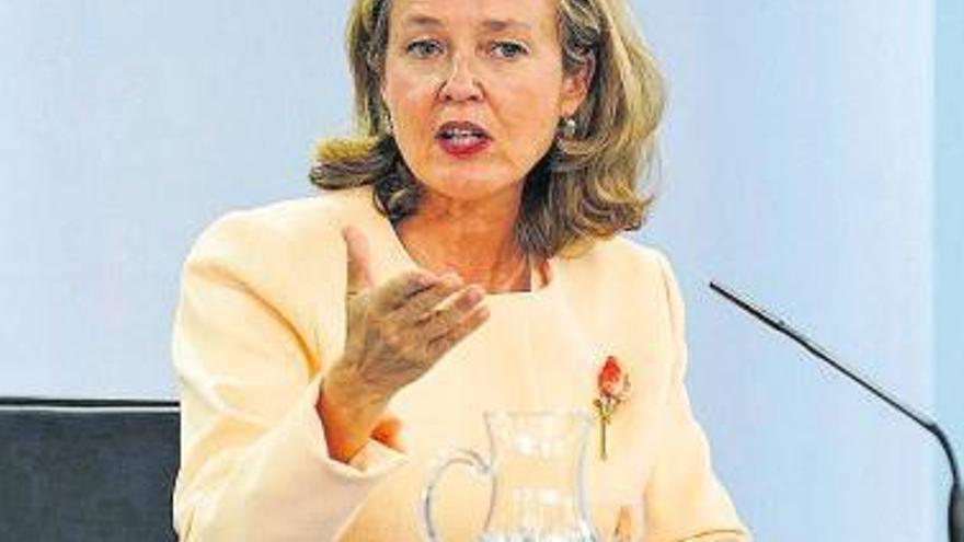 Nadia Calviño, vicepresidenta tercera.