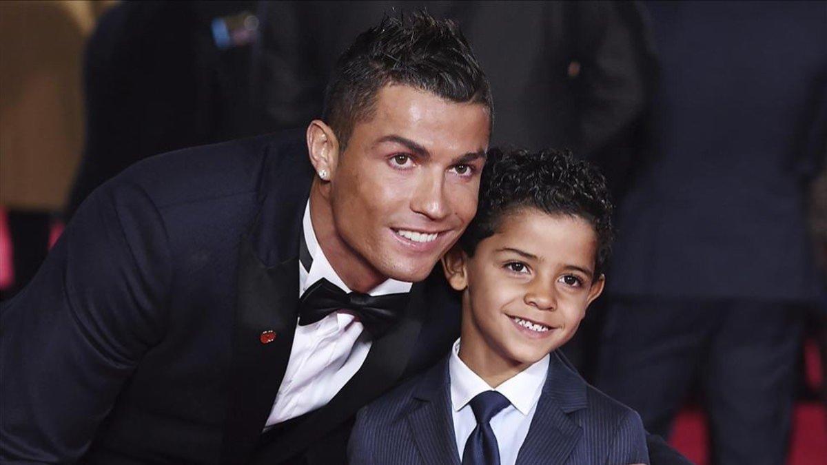 CR7 y su hijo