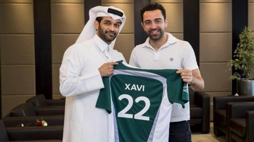 Xavi s&#039;estrenarà a la banqueta de l&#039;Al Saad a Palamós i a Olot