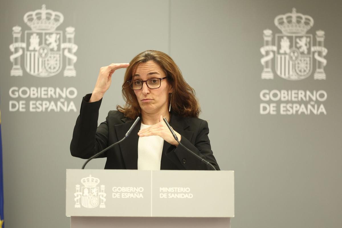 La ministra de Sanidad, Mónica García.