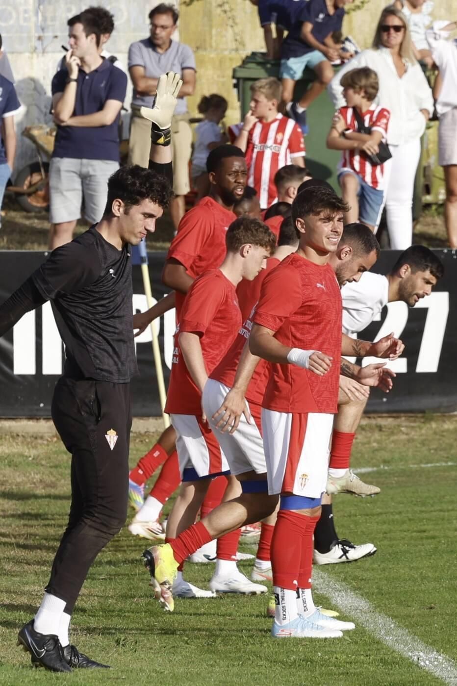 EN IMÁGENES: así fue el choque entre el Sporting y el Marino de Luanco