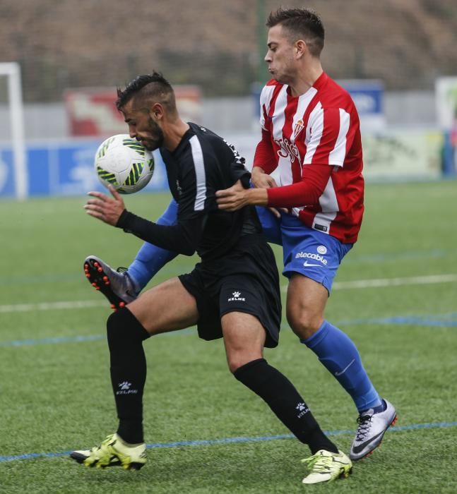 Final de la Copa Federación entre el Real Avilés y el Sporting B