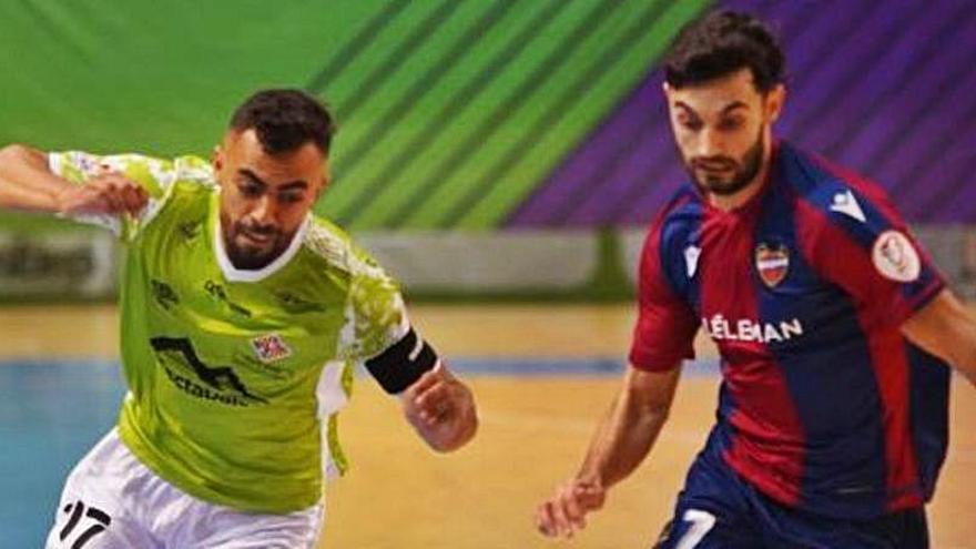 El Levante no pudo con el Palma Futsal