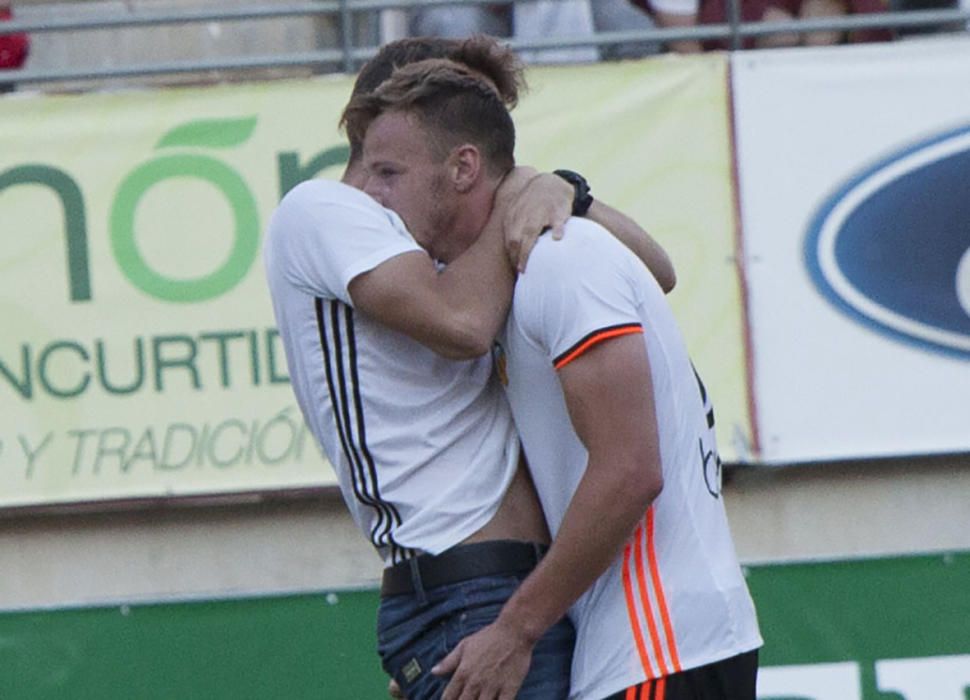 Real Murcia - Valencia Mestalla, en imágenes