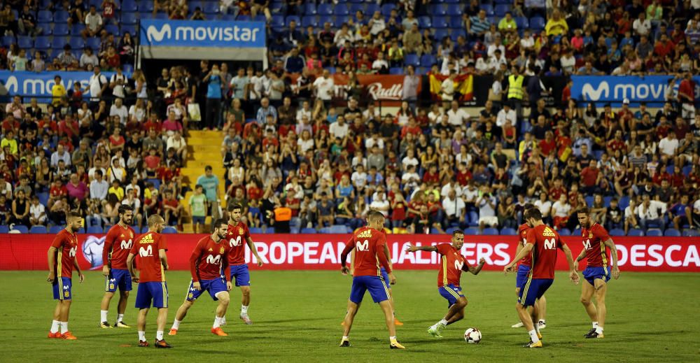 ENTRENAMIENTO SELECCIÓN ESPAÑOLA