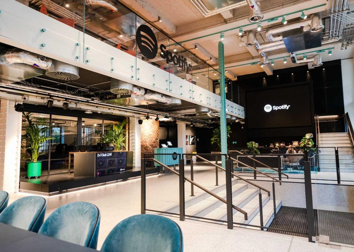 Sede de Spotify en Londres.