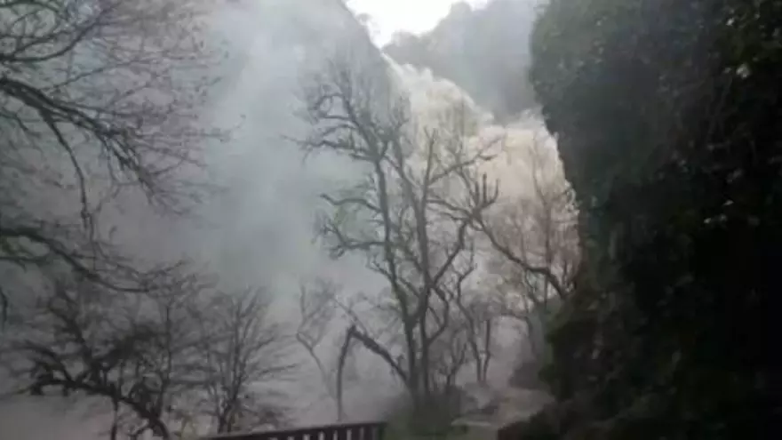 A Fervenza do Toxa en todo su esplendor