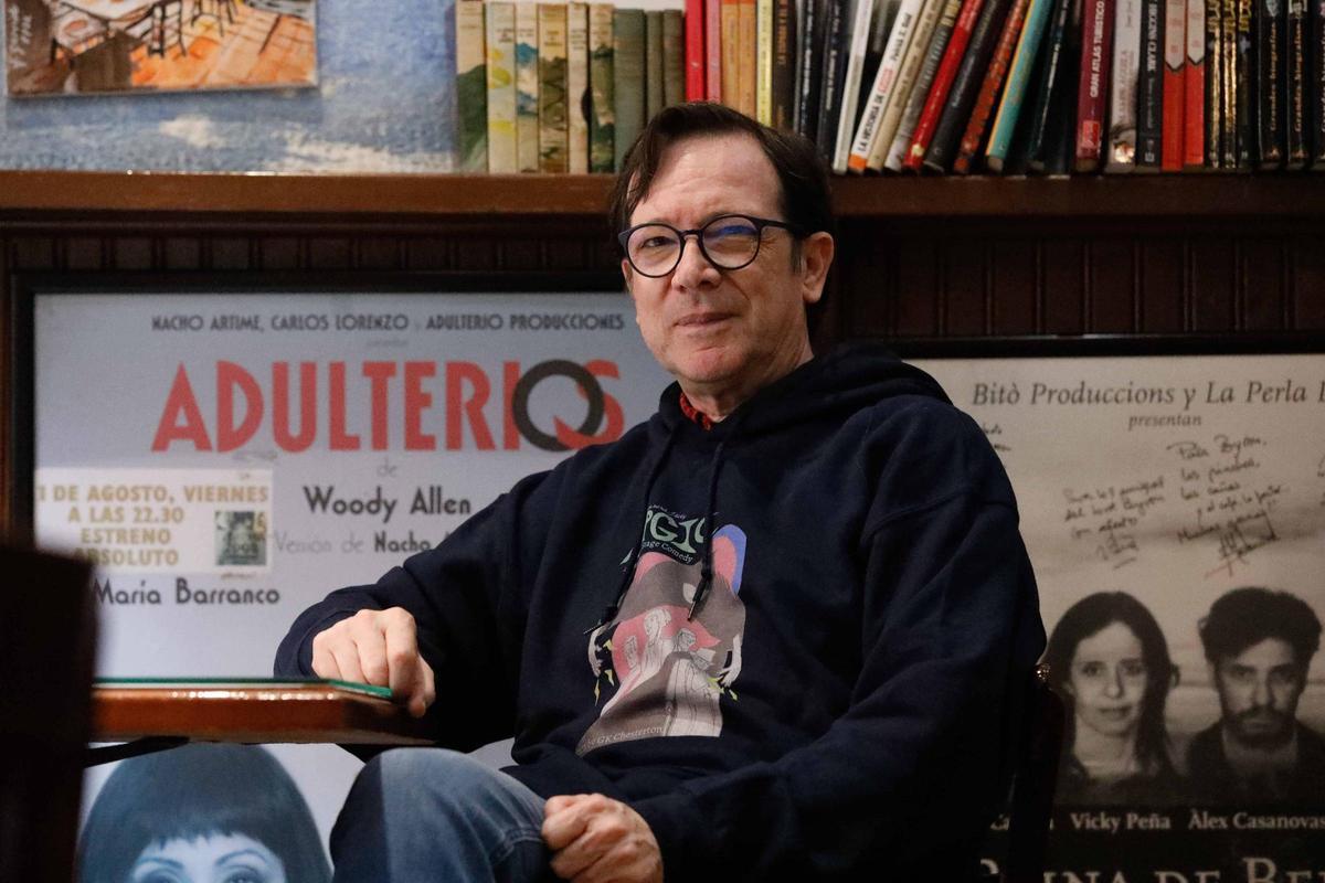 Emilio Ruiz Barrachina, en el Lord Byron.