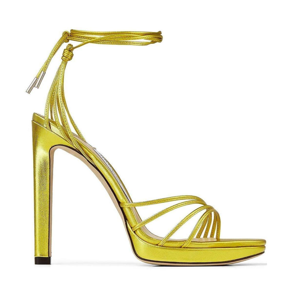 Sandalias Antia de Jimmy Choo metalizadas