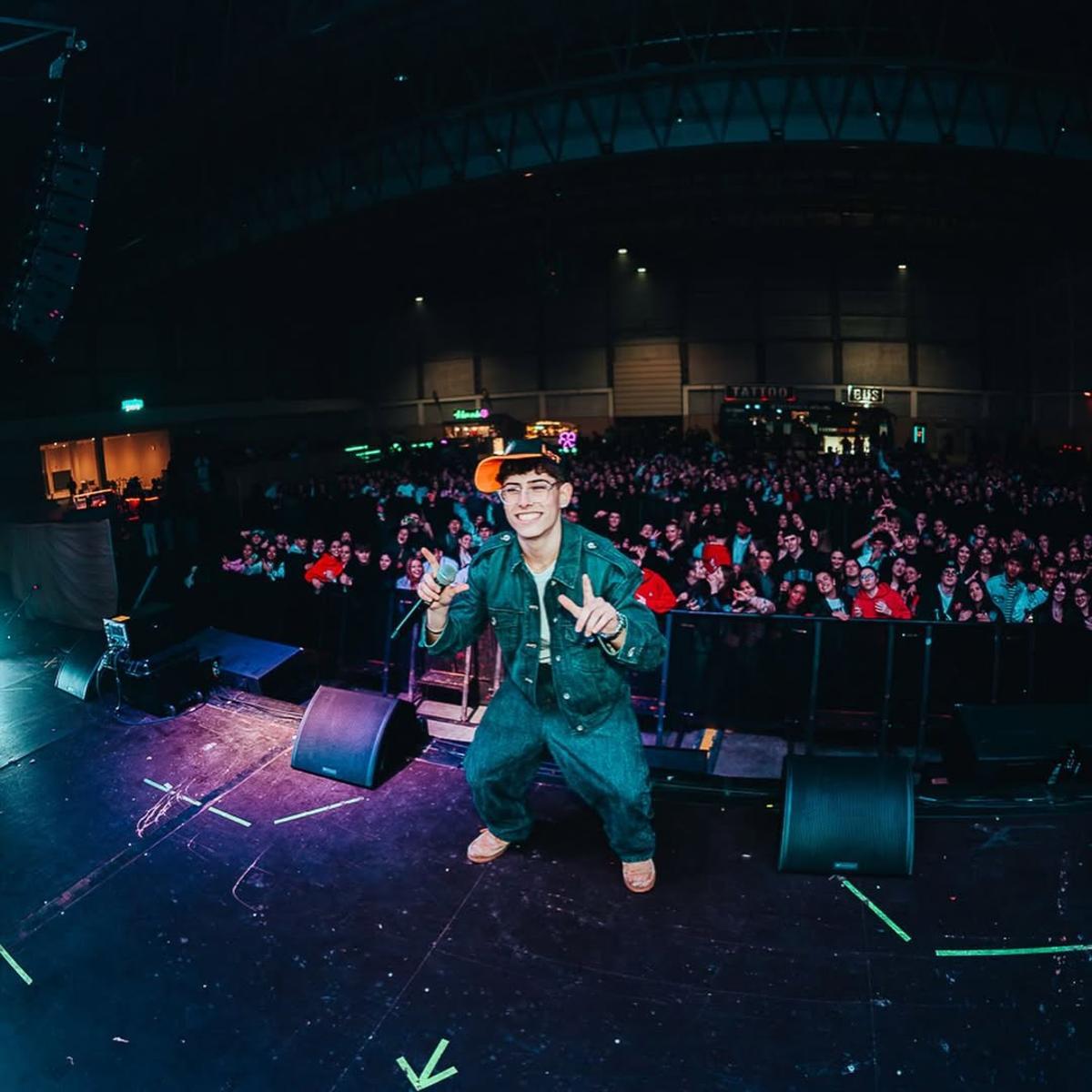 Lg1do, durante una de sus actuaciones