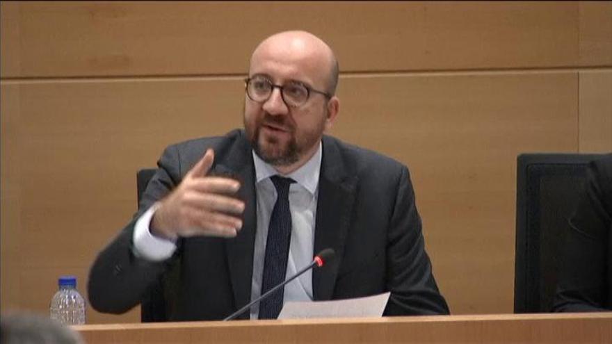 Charles Michel: "Todos, incluido el señor Puigdemont, tienen derechos y obligaciones"