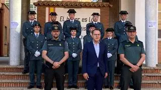 La Guardia Civil de Zamora incorpora a once agentes en prácticas
