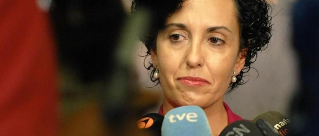 La fiscal delegada de delitos económicos en la Fiscalía de Las Palmas, Evangelina Ríos, en una imagen de archivo. JUAN CARLOS CASTRO
