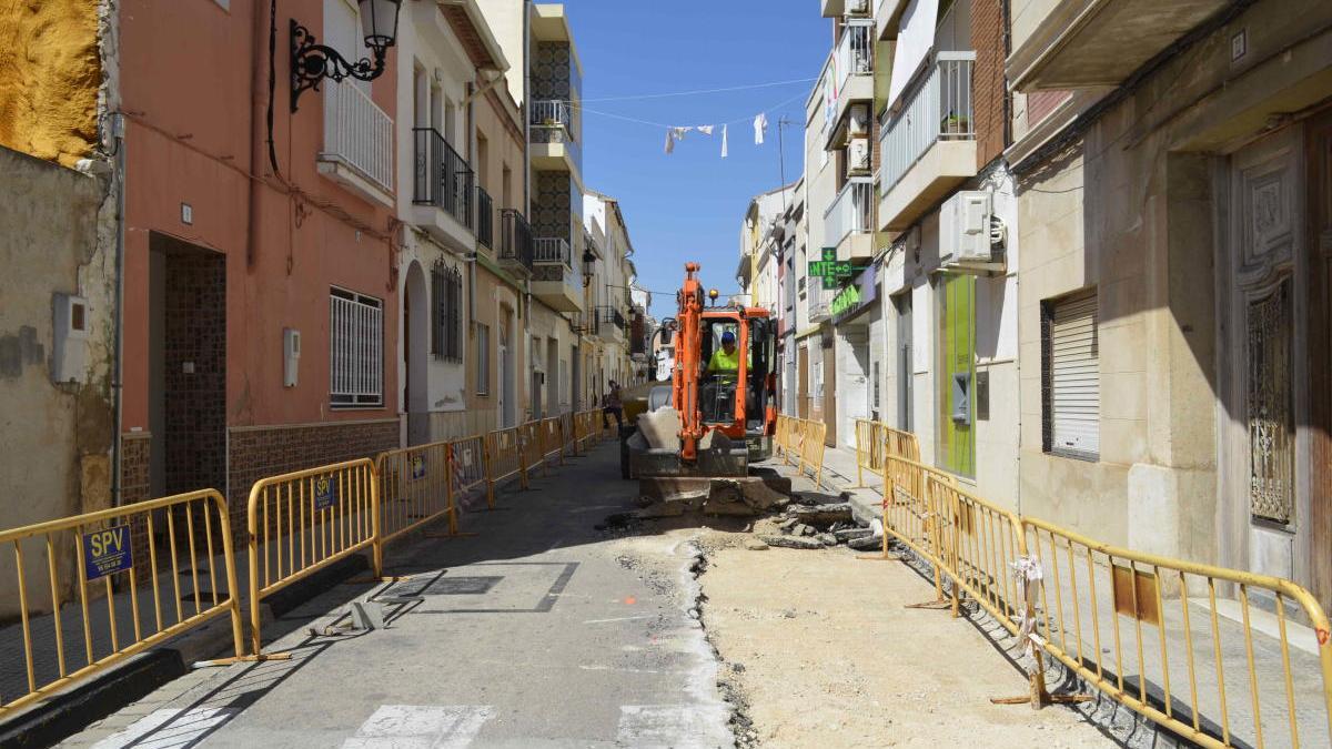 Miramar inicia la peatonalización de la calle Major