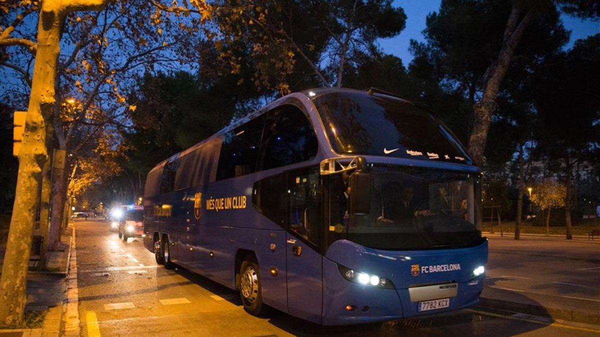 El Barça cogerá de nuevo el autobús para un desplazamiento largo