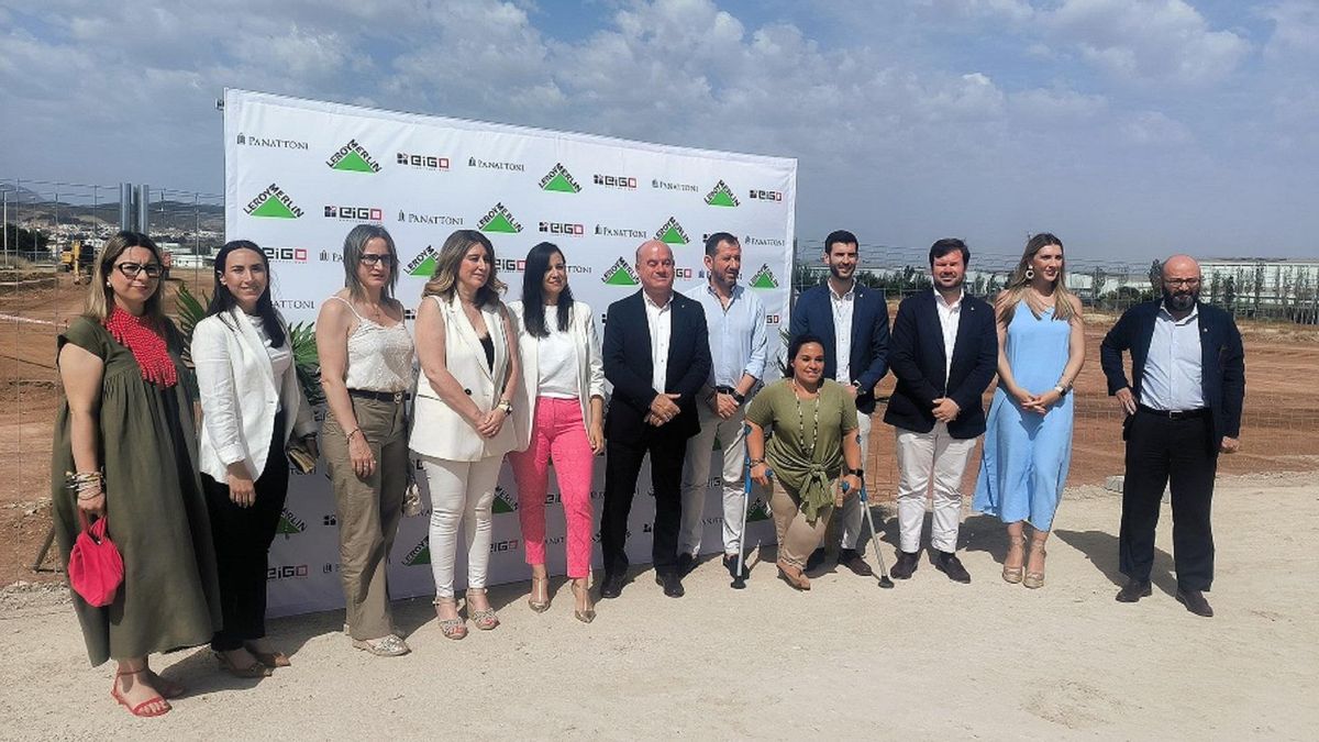 Leroy Merlin ha puesto la primera piedra de su centro logístico en Antequera.