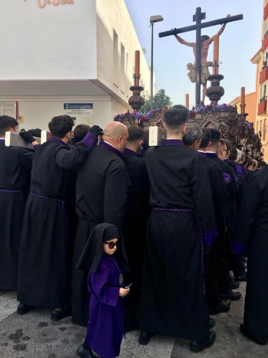 Las imágenes de la procesión de la cofradía de Crucifixión