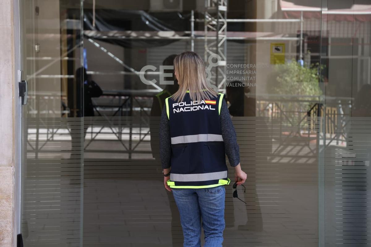 El registro de Facpyme y la detención de Carlos Baño marcan la jornada en Alicante