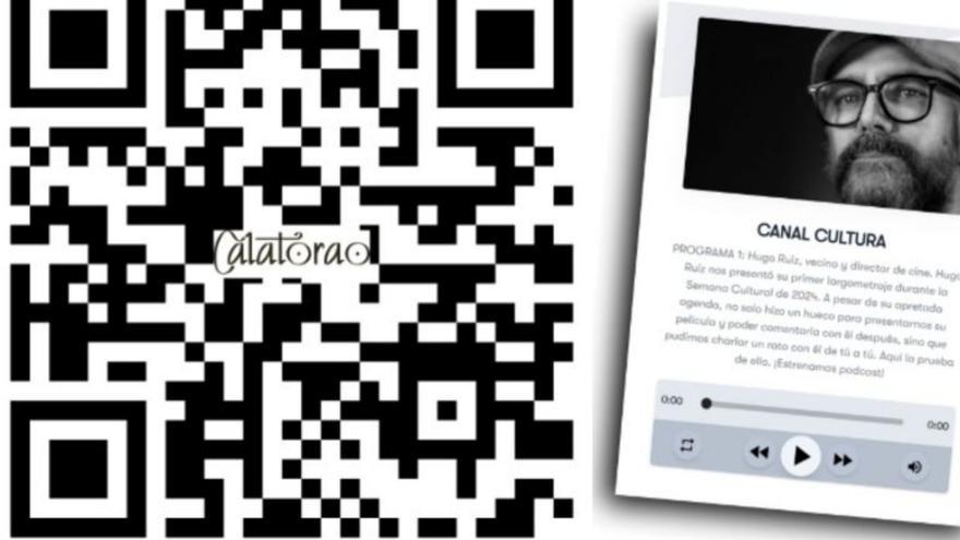 Código QR para escuchar el primer episodio. | SERVICIO ESPECIAL